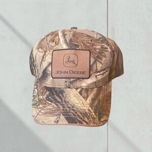John Deere Tree Camouflage Velcro back Cap